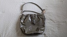 Coach 17745 Grey Handbag With Matching Wallet - Discolored Spots - Read Notes   