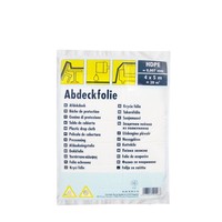 Abdeckfolie 7µ Hdpe 4X5M Transparent, Abdeckplane, Malerfolie