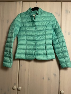 MALVIN Damen Steppjacke Daunen Eisgrün Gr. 36 kurz, Langarm. 