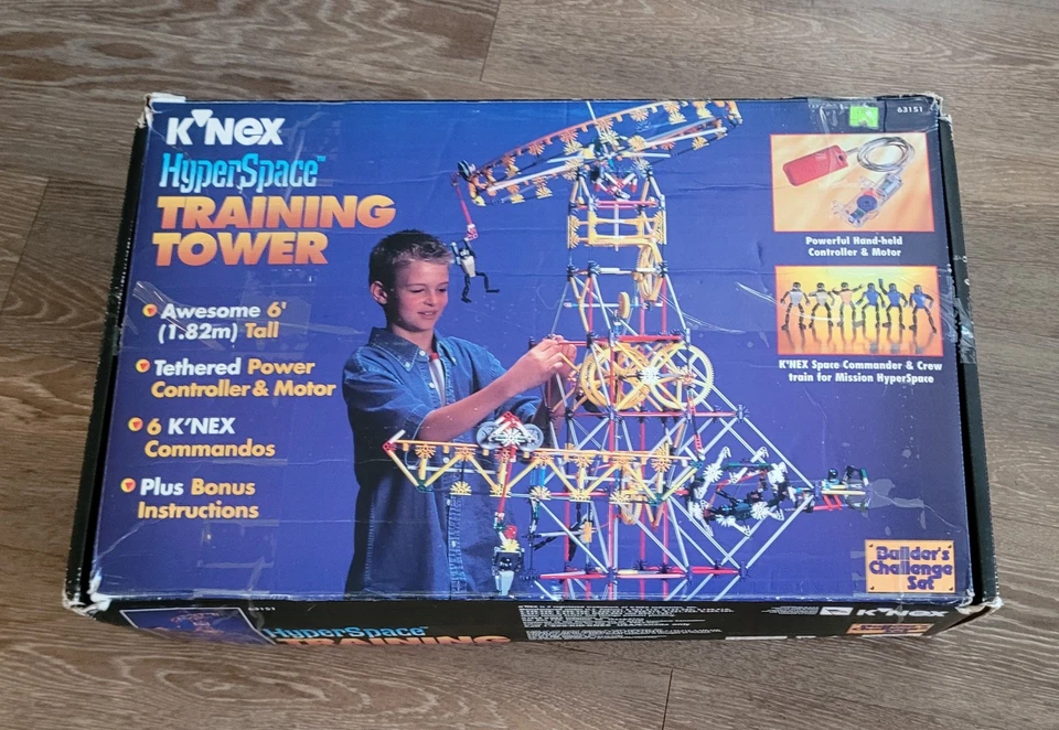 Vintage KNEX Hyperspace Training Tower 1997  read description  - Image 2 of 4