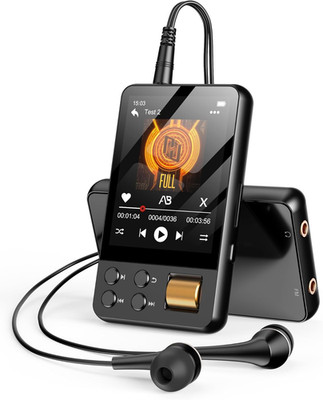 128GB MP3 Player with Bluetooth 5.3,  Music Player with Built-In HD Speaker, FM 
