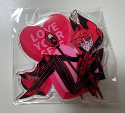 Hazbin Hotel Alastor Valentine キーホルダー Hazbin Hotel Alastor Valentine's Day Keychain 2025 SEALED Unused