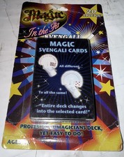 Magic Svengali Cards Professional Magicians Deck 20 Tricks Ages 7 Toy New