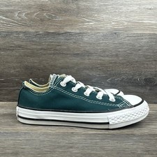 Converse Chuck Taylor All Star Ox Dark Atomic Teal Kid Size 13 Youth lace up