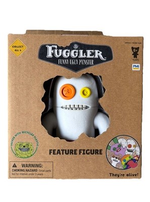 ZURU Fuggler Feature Figure Sasquuoosh White Collection All 4 -Neu