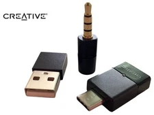 Creative BT-W3 Bluetooth 5.0 USB-C Adapter HD Mic for PS4 Nintendo Switch PC Mac