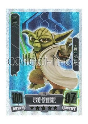 Topps Star Wars Force Attax Seri 1 Force Meister Yoda 174 101 101 in Nordrhein-Westfalen - Wiehl
