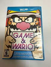 Game & Wario Nintendo Wii U 2013 Authentic Case & Disc No Manual