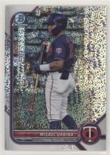 2022 Bowman Chrome Prospects Speckle Refractor 104/299 Misael Urbina #BCP-86 s3g