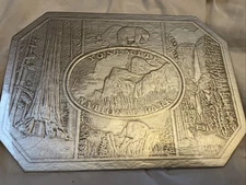 NOS 1939 San Francisco Worlds Fair Yosemite National Park Table Mat In Wrap!!!