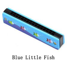 Children Wooden Harmonica Musical Instrument Toys Music Teaching Aids Puzzle Ear