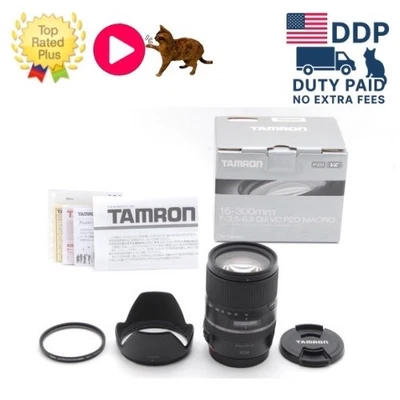 Canon16-300mm f3.5〜f6.3 Di II VC AF Lente Tamron 16-300mm F/3.5-6.3 Pzd Di Ii Vc P/ Canon Aps-c