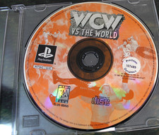 Wcw Vs The World (PS1, 1997) DISC ONLY