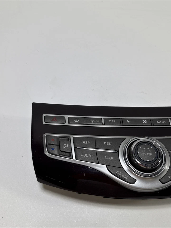 INFINITI M37 2011-2013 consola central delantera interruptor de control de clima OEM Foto 2 de 4