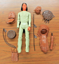Johnny West series Chief Cherokee Lot  Accessories, 1960s  70s VTG. Marx