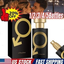 Aphrodisiac Golden Lure Her Pheromone Perfume Spray for Men to Attract Women NEW