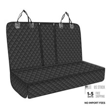 Car Back Seat Cover for Dog, Waterproof Nonslip Car Seat Protector for Black