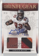 2010 Playoff National Treasures NFL Gear 6/25 Gerald McCoy #31 Auto 03hd