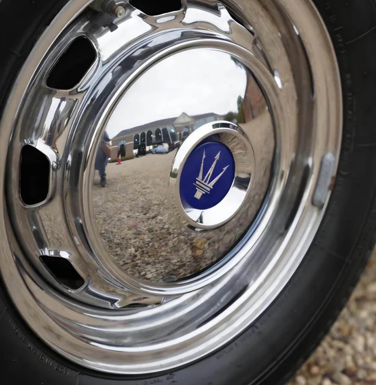 Maserati Quattroporte 1963-1969 Hub cap Chrome