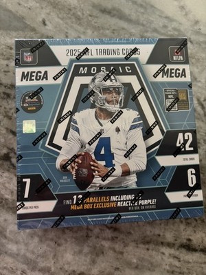 2025 PANINI MOSAIC FOOTBALL MEGA BOX