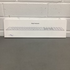Apple Magic Keyboard with Numeric Keypad MXCJ3LL/A White