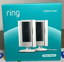 Ring 2nd Generation Indoor Plug-in 1080p Security Camera with Privacy Cover Pack