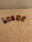 Lot Of 5 Die Cast Cars Vintage Tootsie Car Yatming Semi 3 Hotwheels