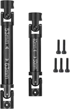 MORLORDY RC Center Drive Shafts Steel Driveshafts for SCX24 Upgrades AXI00001...