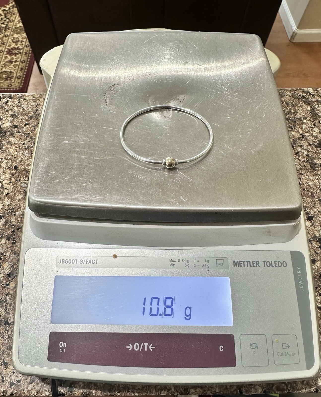 Lestage Cape Cod Single Ball Bangle Bracelet 925 … - image 7