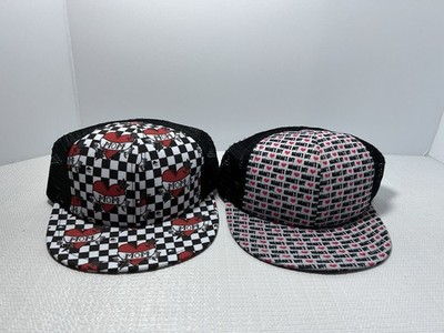 2 Boy George Hats Mama s Boy &  I Love Mom Trucker Hat Child size 2-3 Years