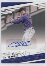 2021 Panini Chronicles Prestige Colton Welker #PR-CW Auto 1i3r