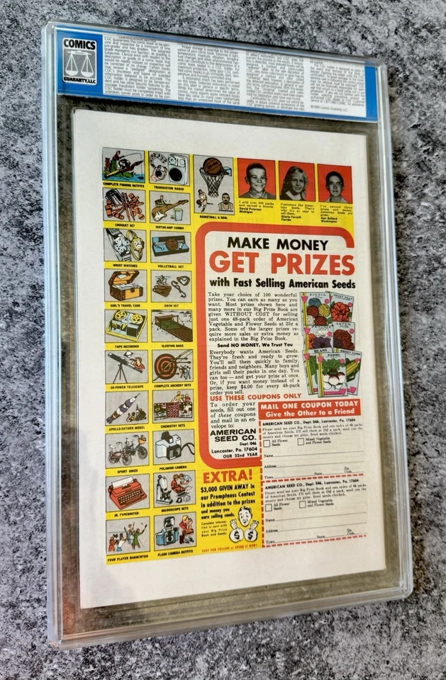 FANTASTIC FOUR #99 CGC 9.4  1970 - OLD BLUE LABEL!! RE-SUB 9.6? OW- White Pages - Image 2 of 4