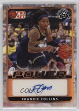 2021-22 Leaf Pro Set Power Base Auto Frankie Collins #BA-FC1 Auto 2g6
