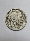 1924 S Buffalo Nickel FULL Date Part Horn