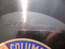 1912 Signed HECTOR DUFRANNE Tales of Hofmann Tourne Miroir/ Lakme COLUMBIA A5444