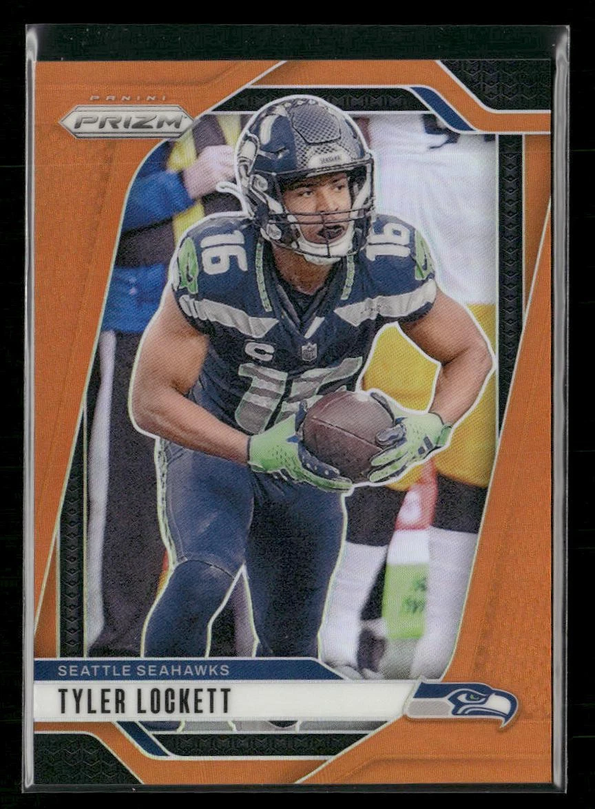 2024 Panini Prizm #262 Tyler Lockett Orange #/249