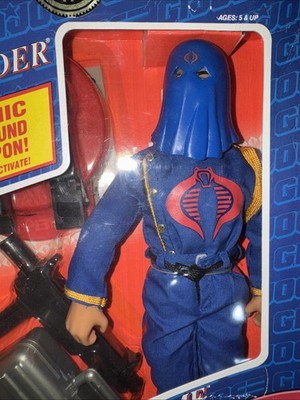 GI Joe Cobra Commander 12” Hasbro Hall Of Fame Action Figure 1991