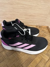 NEW adidas Duramo SL K Power Black purple Kids Preschool Running ID9137 size 4-6