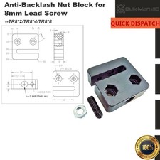 Anti-backlash Nut Block For 8mm Metric Acme Lead Screw Tr82tr84tr88 Anti-backlash Nut Block For 8mm Metric Acme Lead Screw Tr82tr84tr88