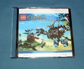 LEGENDS OF CHIMA, GORZAN'S GORILLA STRIKER SET NO. 70008 - LEGO - 2013 - USED