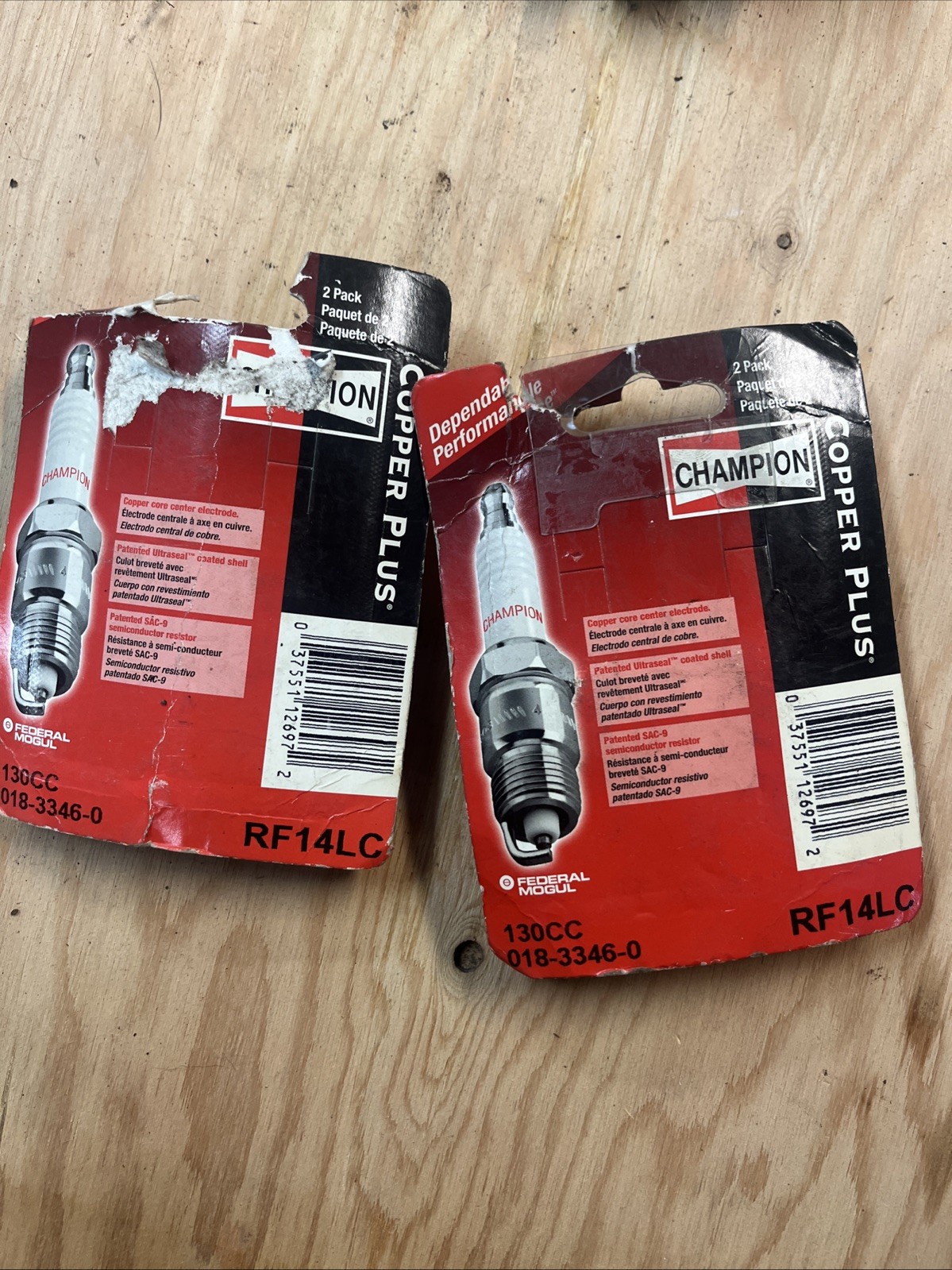 Champion 130 RF14LC Spark Plug - Set of 4