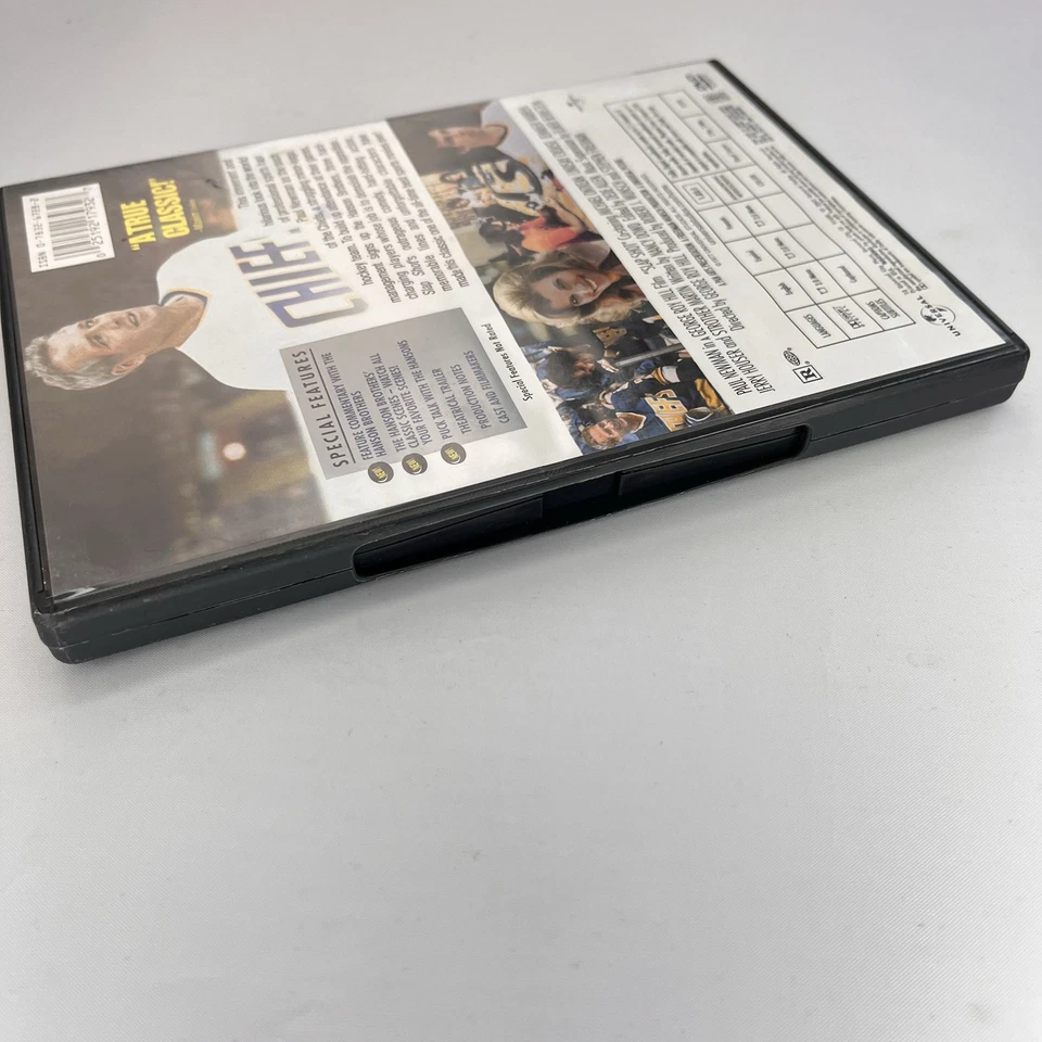 Slap Shot 25th Anniversary Edition DVD Paul Newman Hanson Brothers Free Shipping Foto 4 de 4