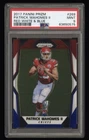 2017 Panini Prizm Patrick Mahomes II Red White Blue RWB #269 Rookie Card PSA 9