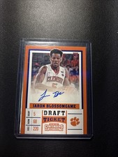 2017-18 Panini Contenders Draft Picks - College Jaron Blossomgame #87 (AU, RC)