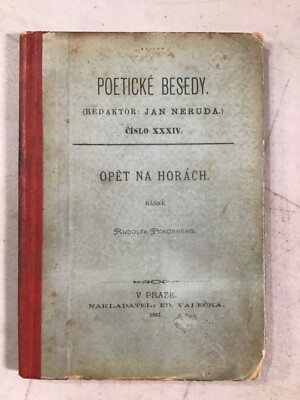 KRÁSNOHORSKÁ; ELIŠKA: ŠUMAVSKÝ ROBINSON. - 1887. Poetické besedy. Redaktor Jan N