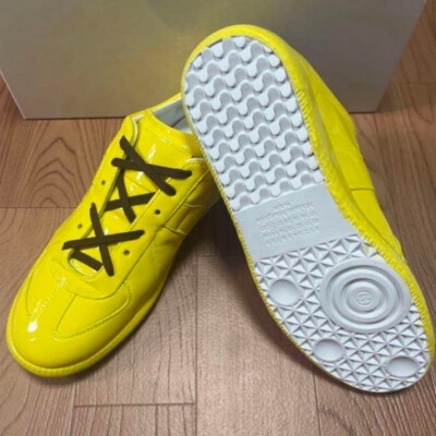 Maison Margiela S58WS0109 German Trainer Sneakers Shoes 37 Yellow Maison Margiela S58WS0109 German Trainer Sneakers Shoes 37 Yellow