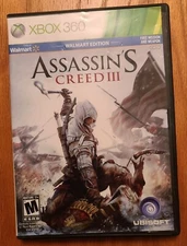 Assassin's Creed III 3 Walmart Edition (Microsoft Xbox 360, 2012) 