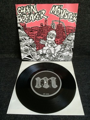 Mönster / Chainbreaker   Split 7'' Vendetta Records Hardcore