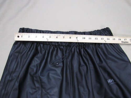 Helly Hansen Rain Pants Women’s Large Nylon Waterproof Black Drawstring 32" In - Picture 6 of 6