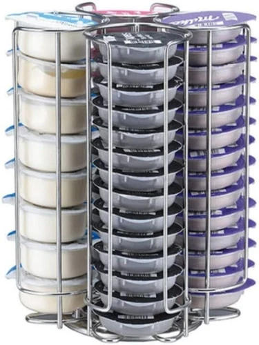 52 Tassimo Pods Coffee Capsule Pod Revolving Rotating Holder Rack Stand Tower